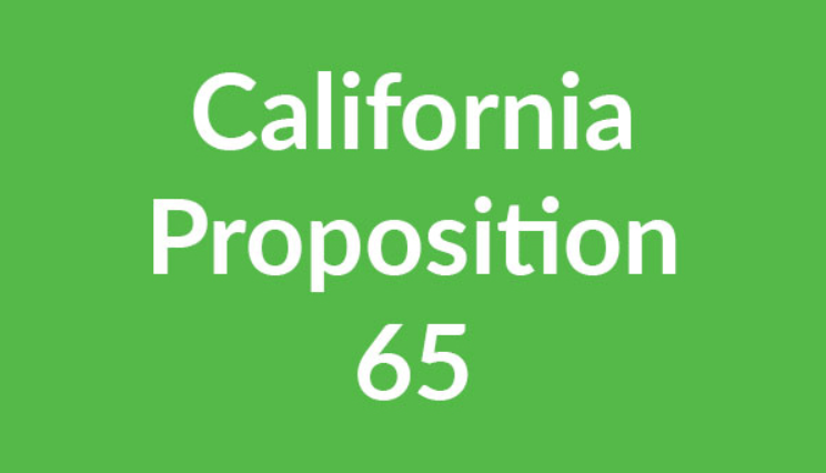 美国加州65 (California proposal 65) 检测服务